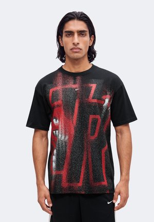 Nike Performance, NBA TORONTO RAPTORS TOR ICON TEE - Клубно облекло - black