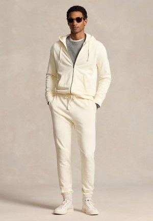 LOOPBACK FLEECE FULL-ZIP HOODIE - Sweatjakke - clubhouse cream