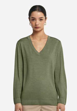 Strickpullover - Green