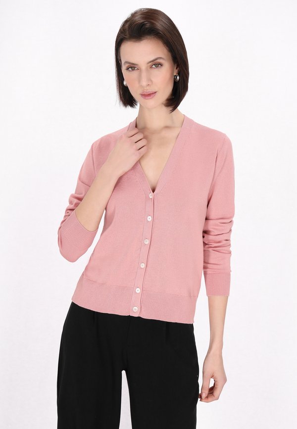 Strickjacke - vintage rose