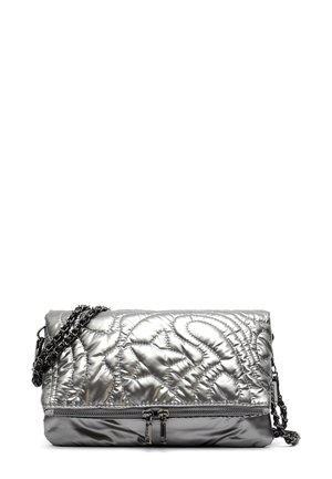 Cross body bag - silver-coloured
