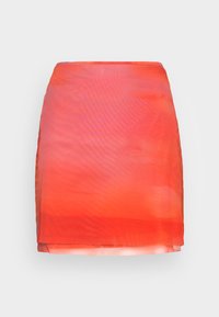 Não selecionado, orange bright