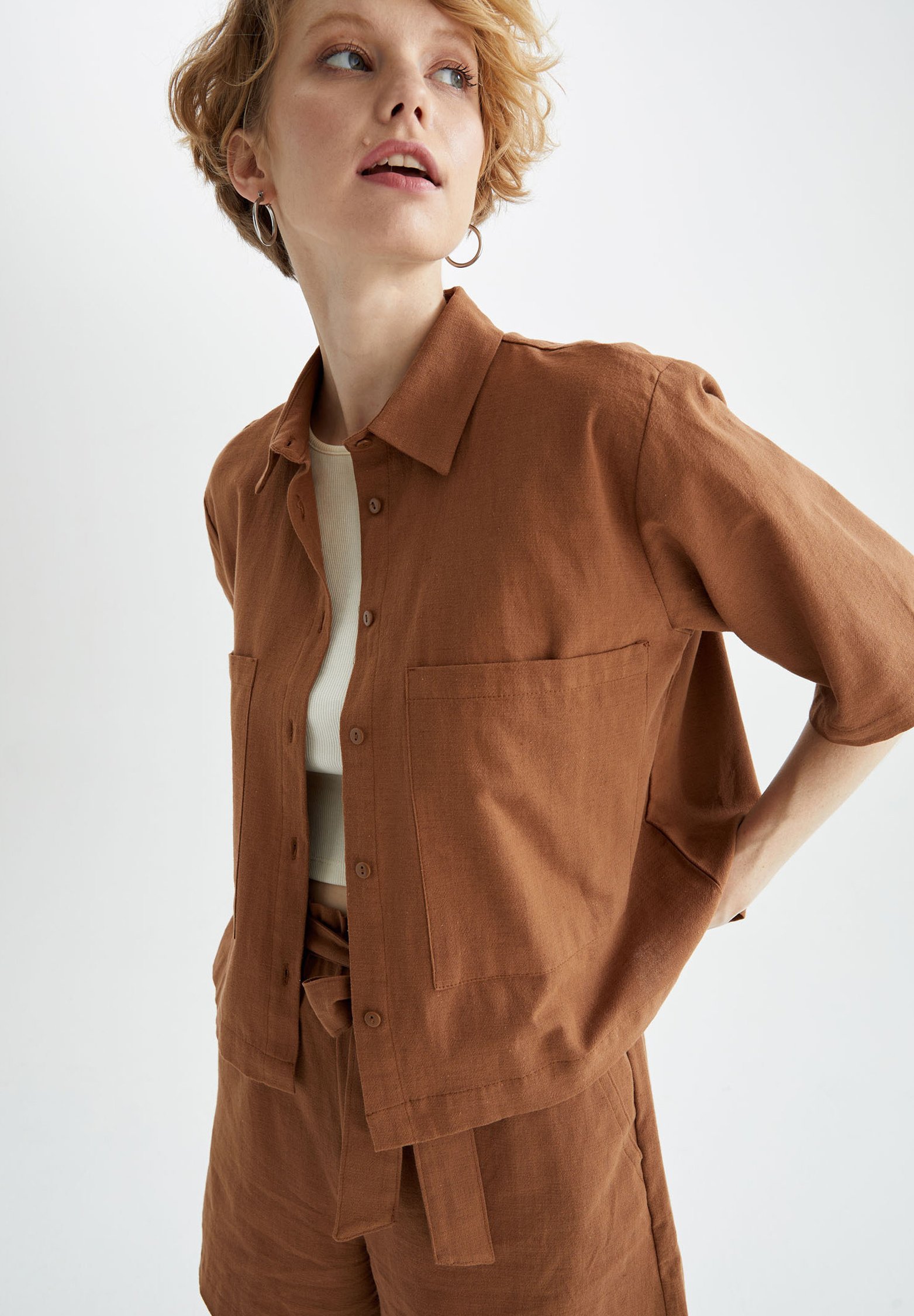 Donna CROPPED FIT - Camicia Donna CROPPED FIT - Camicia