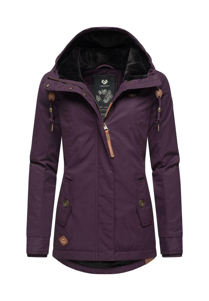 Ragwear MONADE Veste d'hiver plum/lilas chiné