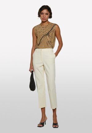 Sisley, Stoffhose - beige