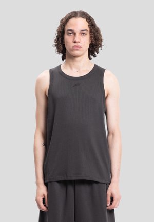FAVELA, TRIBAL SKULL - T-shirts print - black washed