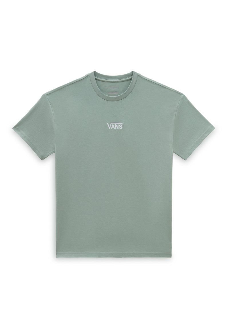 Vans FLYING V OVERSIZED - T-shirts basic - iceberg green