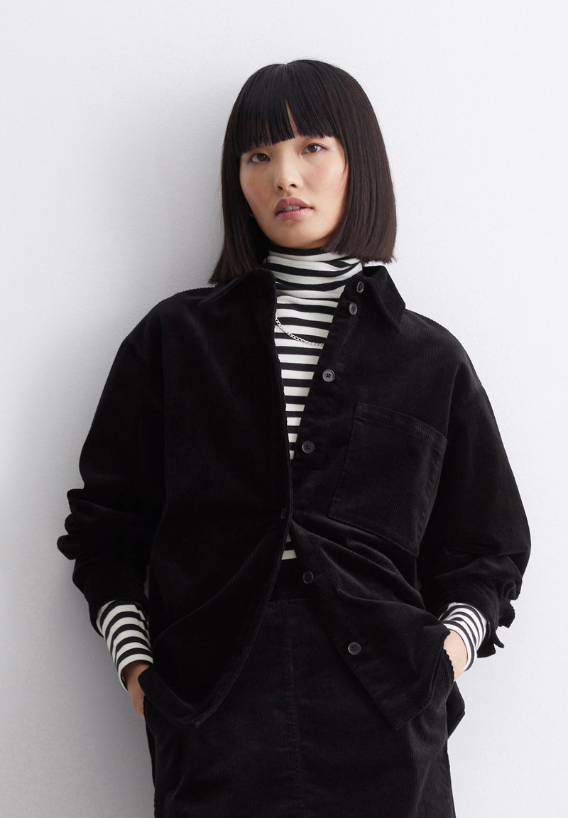 Marc O'Polo DENIM LSL - Skjortebluser - black