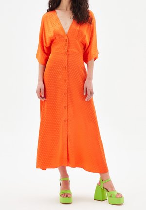 Robe chemise - orange