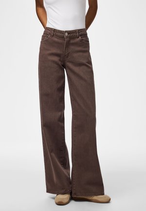 Pieces, Wide fit PCSELMA LW - Дънки с широк крачол - hot fudge