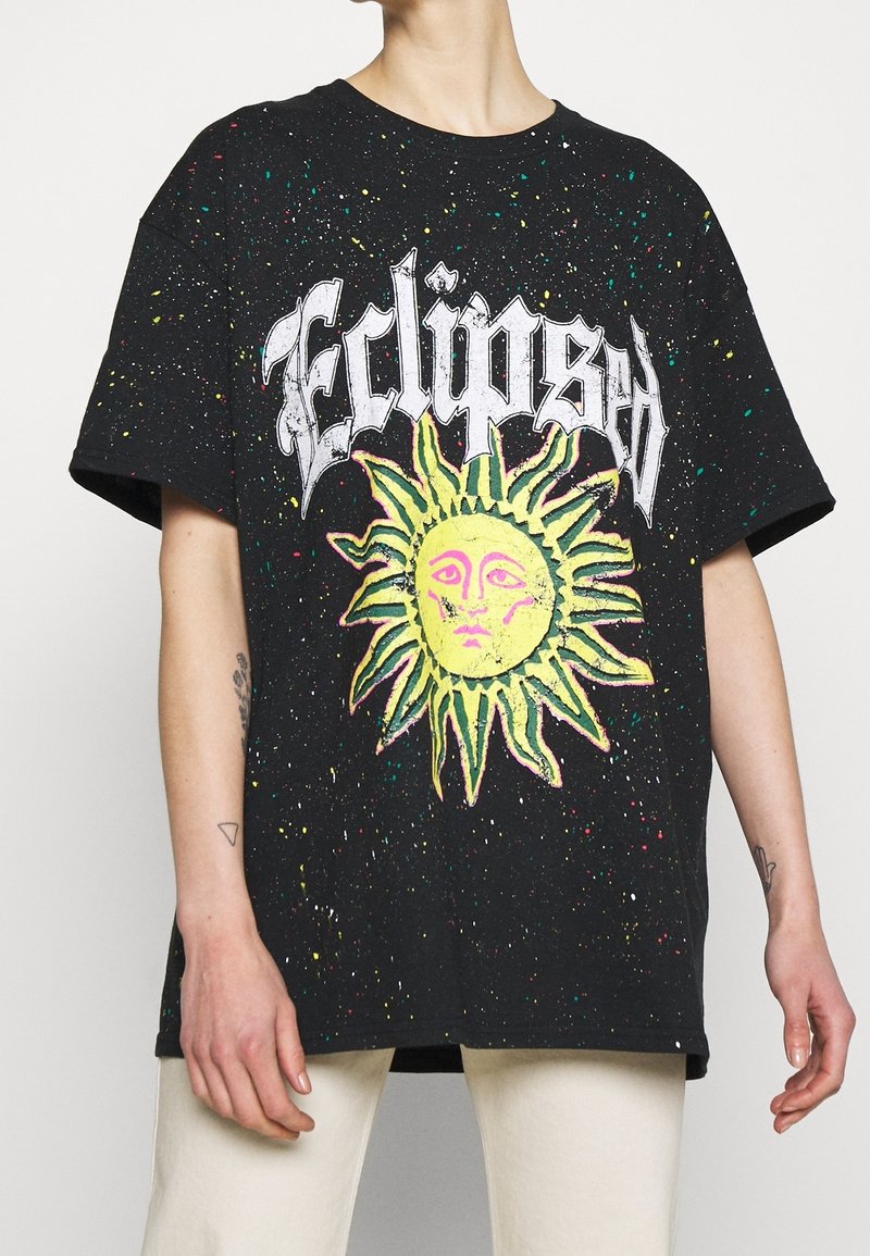 BDG Urban Outfitters T-shirt med print - black