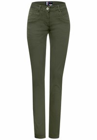 Cecil Slim fit -farkut - olive