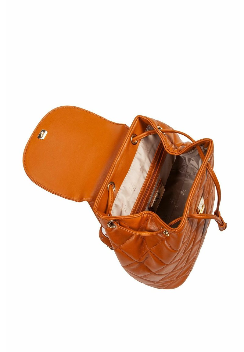 Damen Handtaschen | v1969 Italia ELLA Tourenrucksack braun gold/braun - UR83777 Damen Handtaschen | v1969 Italia ELLA Tourenrucksack braun gold/braun - UR83777