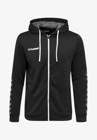 Hummel classic chevron zip hoodie in grey Hummel classic chevron zip hoodie in grey