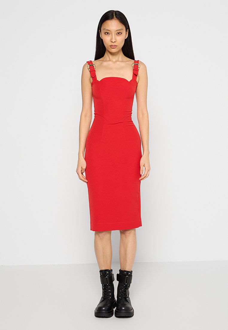 Versace Jeans Couture Etui-jurk rood