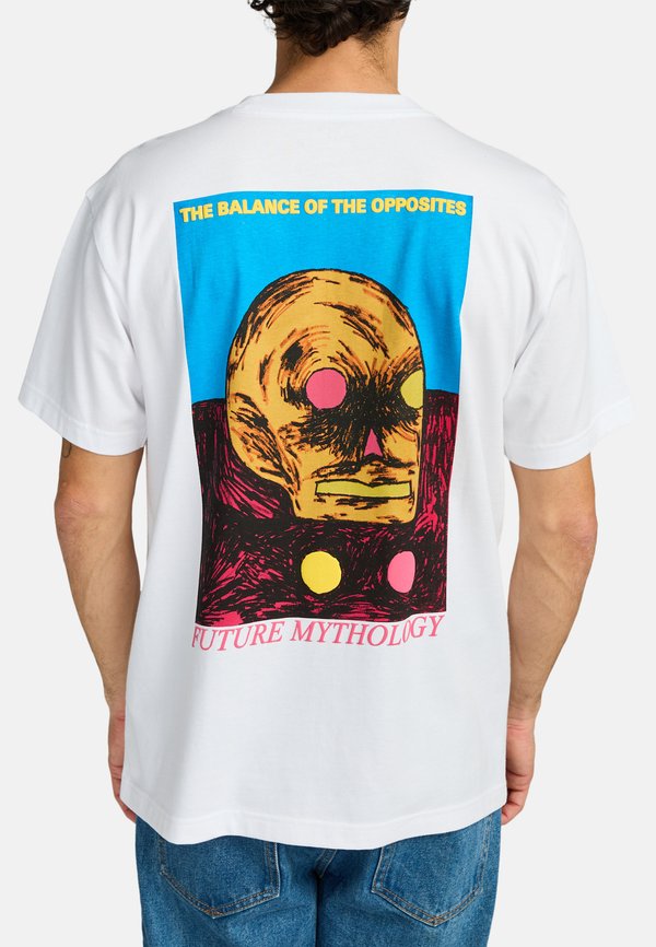 SUPERBLAST - Print T-shirt - wht