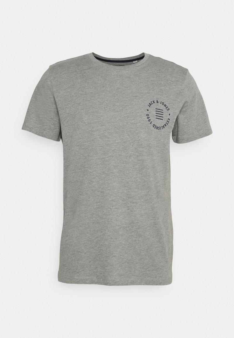 Herren Pyjamas | Jack & Jones JACTURBO TEE AND SHORTS GIFTBOX Pyjama light grey melange/grau - DW88643 Herren Pyjamas | Jack & Jones JACTURBO TEE AND SHORTS GIFTBOX Pyjama light grey melange/grau - DW88643