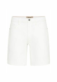 BHTWISTER SLIM/ REGULAR FIT - Denimshorts - denim white