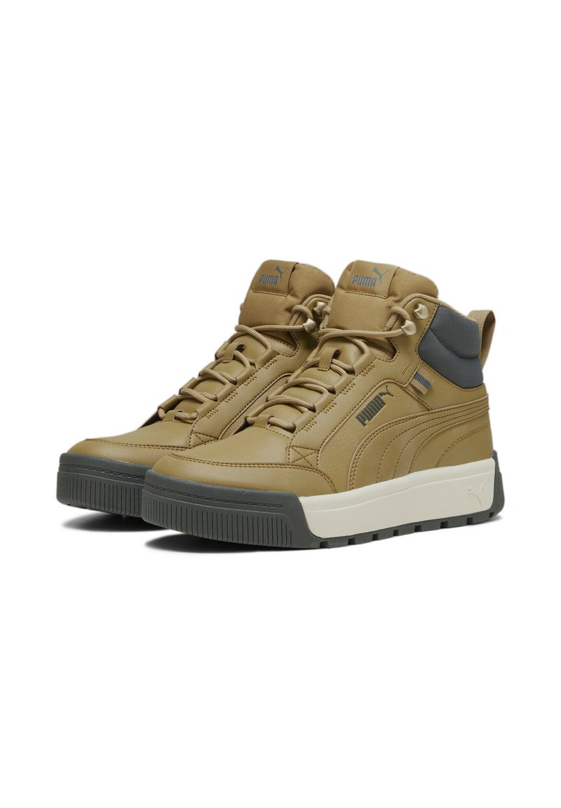 Puma TARRENZ SB III - Vysoké tenisky - toasted toasted shadow gray gold