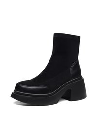 Betsy Botines con plataforma - black