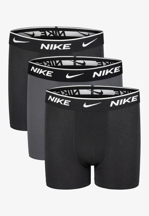 Nike Sportswear ESSENTIAL BRIEF 3 PACK - Chiloți boxer lungi - black/dark grey