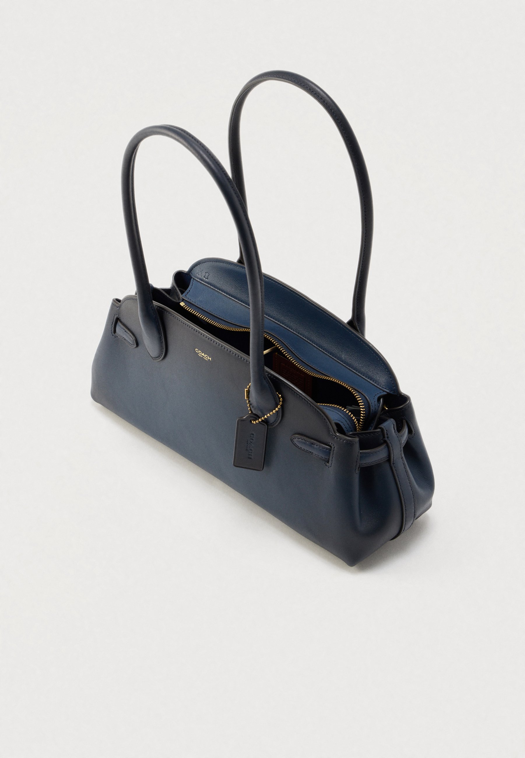 COACH Empire State Building バッグ COACH EMPIRE CARRYALL BAG - Bolso de mano - navy/azul - Zalando.es