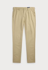 CLASSIC FIT LINEN-COTTON PANT - Chinos - coastal beige