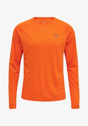 T-shirt à manches longues - orange tiger