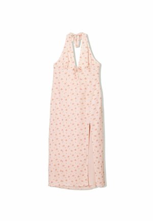 TEXTURED PRINTED - MIDI - Day dress - pink