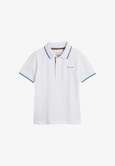 Paul Smith Junior SHORT SLEEVE SIGNATURE -REGULAR FIT - Polokošeľa - white