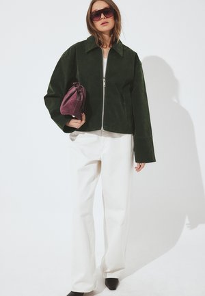 ZIP - Giacca in similpelle - dark green