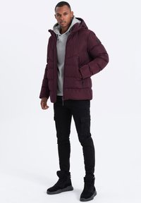 Ombre Vinterjacka - burgundy