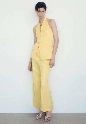 Housut - light yellow