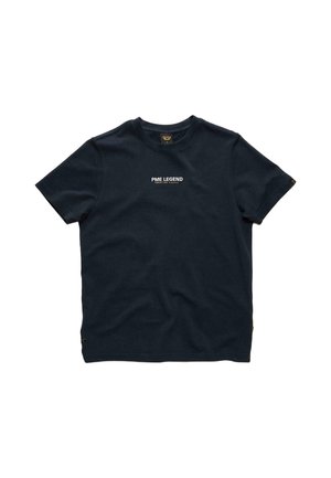 PME Legend, T-SHIRT WITH SMALL ARTWORK AND WAFFLE TEXTURE - - Μπλουζάκι με στάμπα - salute