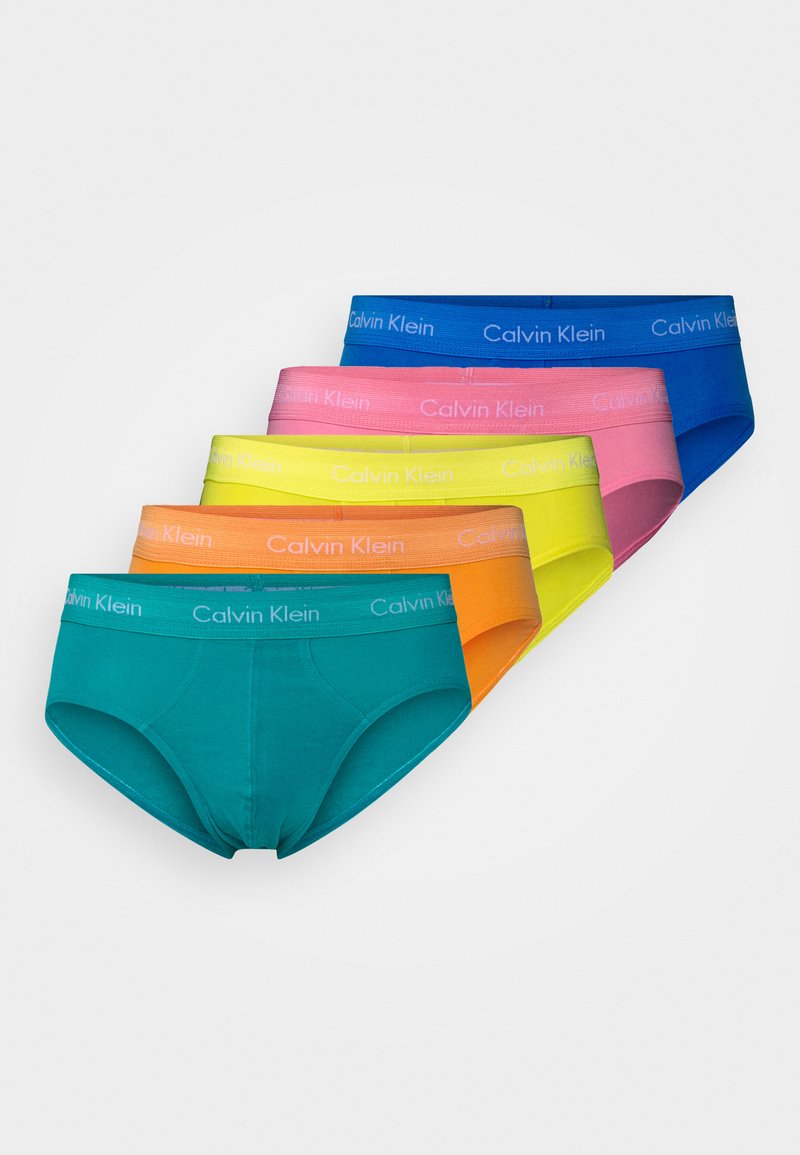 Calvin Klein Underwear 5 PACK Slip orange/pink/yellow/blue