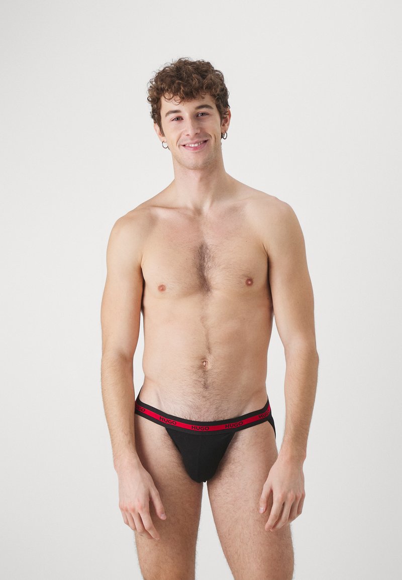 HUGO PLANET 3 PACK - Slip - bright red