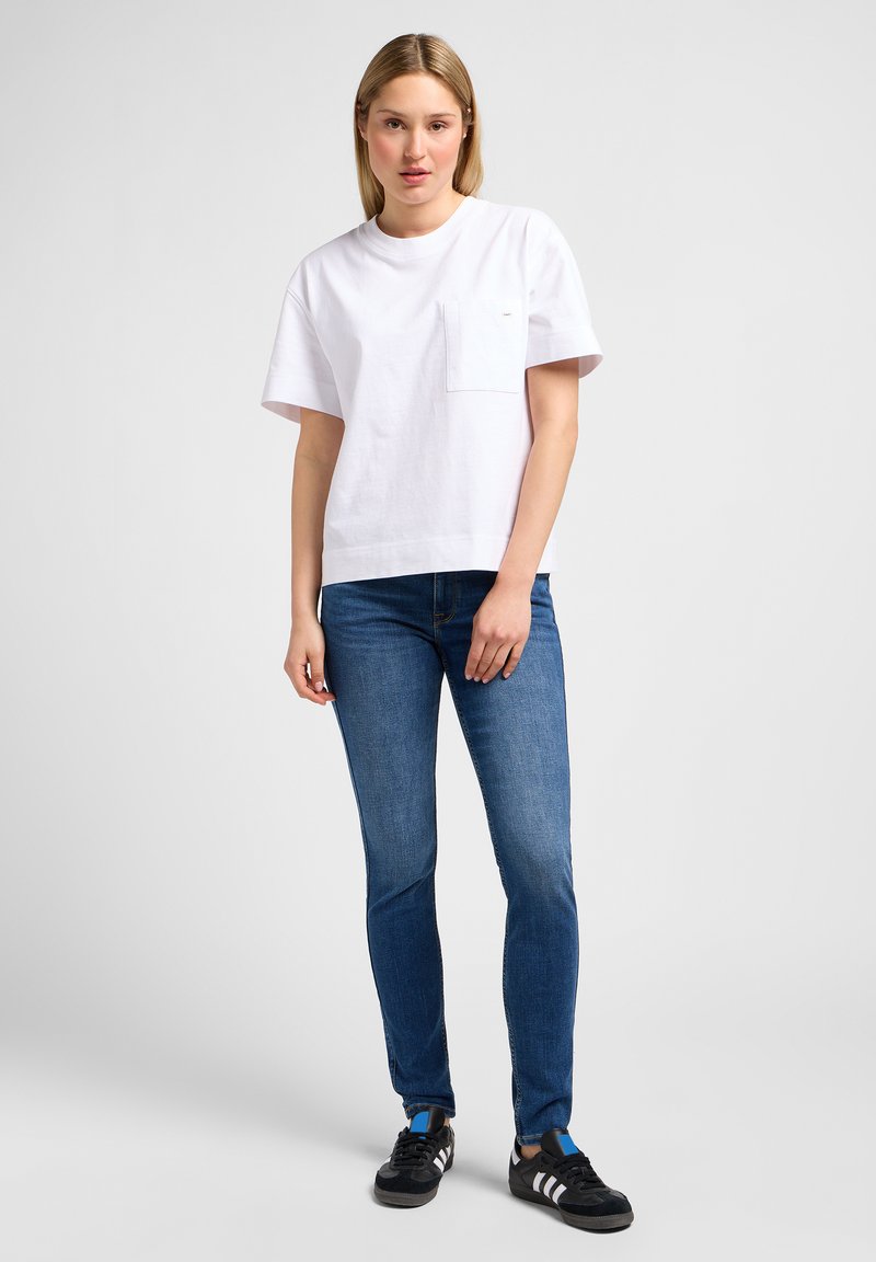 Lee Jeans Skinny Fit blauw denim/bluedenim