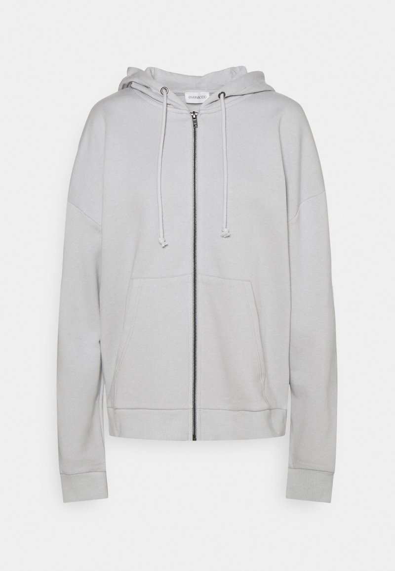 Even&Odd Felpa con zip - light grey