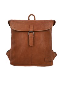 Gusti Leder KIERAN - Nahrbtnik - mittelbraun