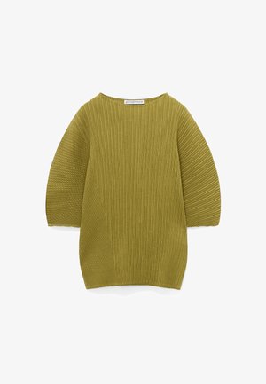 ADOLFO DOMINGUEZ, ADOLFO DOMINGUEZ JAPANESE SLEEVE CRINKLE TOP JAPANESE SLEEVE CRINKLE TOP - Blouse - olive green