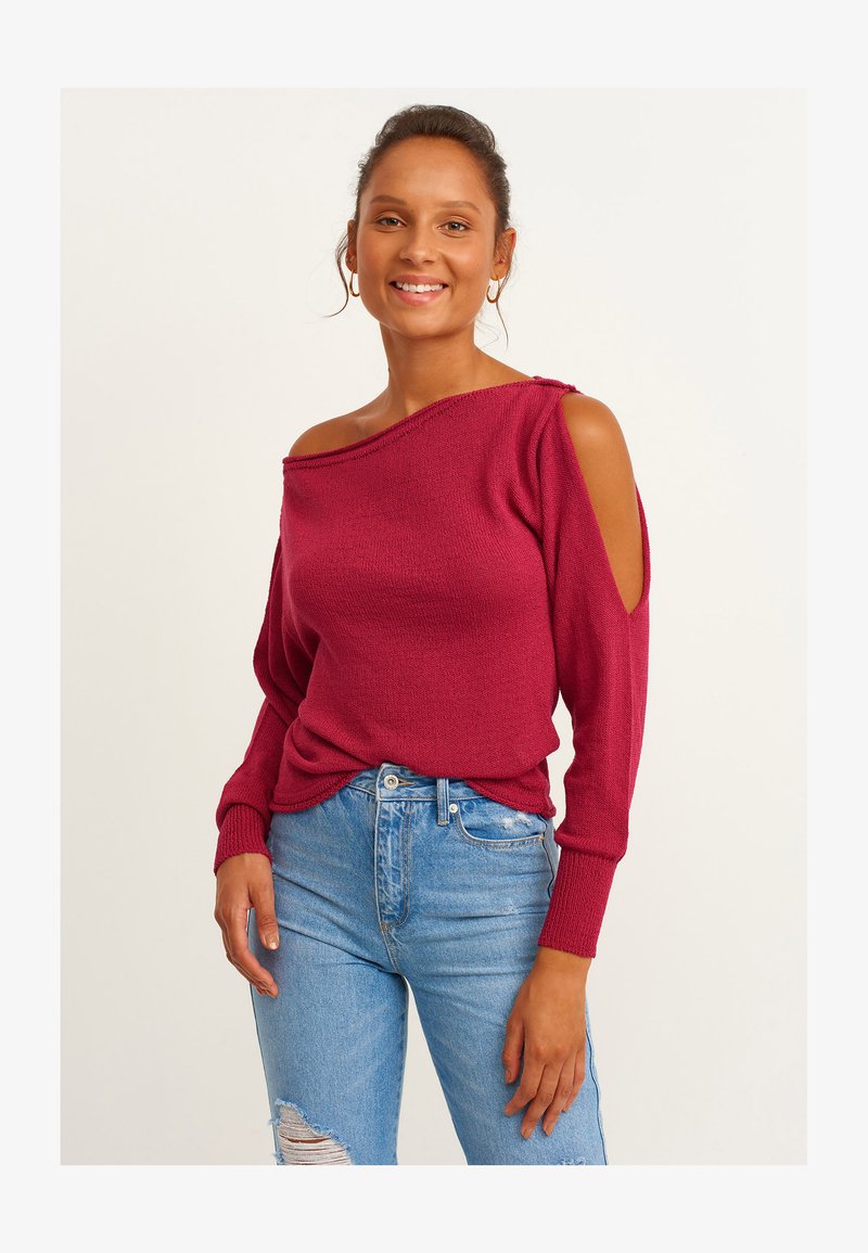 OXXO Pullover - pink star