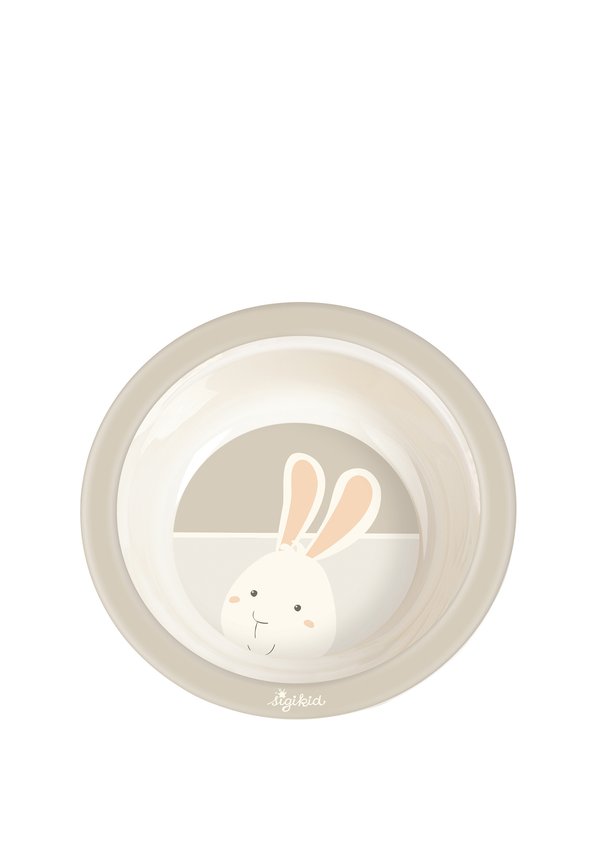 SET HASE 6 TLG R PET – Kinder Geschirrset – beige