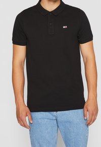 Tommy Jeans Piké - black