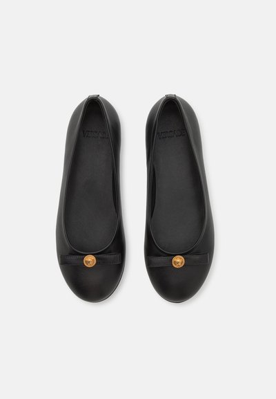 Versace FLAT - Bailarinas - black