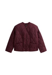 QUILTED PADDED  - Veste mi-saison - burgundy