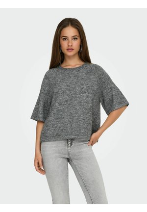 ONLAZU - Osnovna majica kratkih rukava - dark grey melange