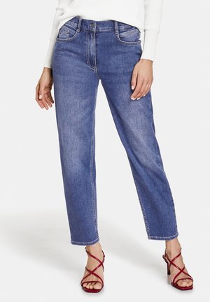 verkürzt 7/8 Fit - Straight leg jeans - blue denim mit use