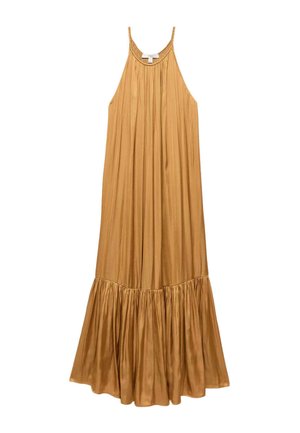 Marks & Spencer, ROUND NECK MIDAXI TIERED - Vestito lungo - burnt orange