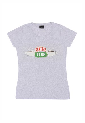 FRIENDS CENTRAL PERK - T-Shirt print - heather grey