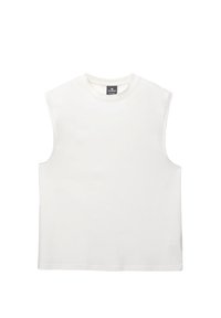 WASHED STRAPPY - T-shirt basique - white